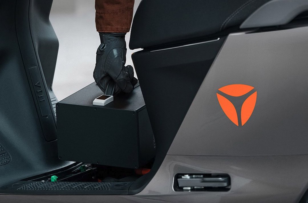 YADEA FIERIDER VERWIJDERBARE BATTERIJ