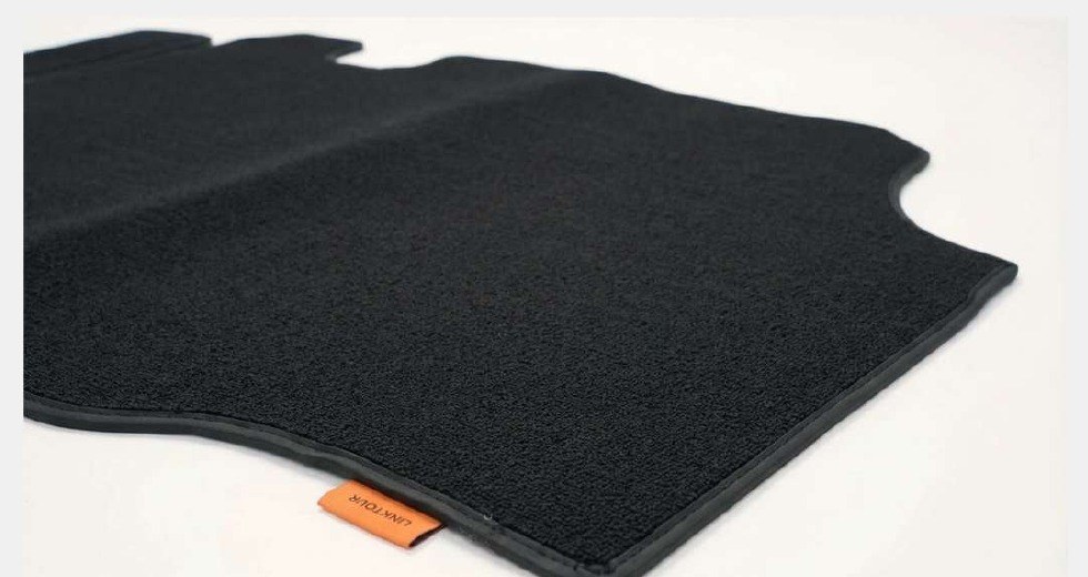 Ensemble tapis de sol en TPE Linktour Alumi – noir - Image 2